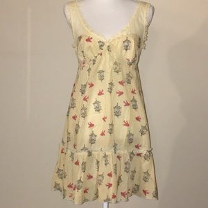 Chemise Retro Style Cotton Anthropologie NWOT